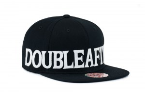 Snapback - Double AA Fitted - Black - Right